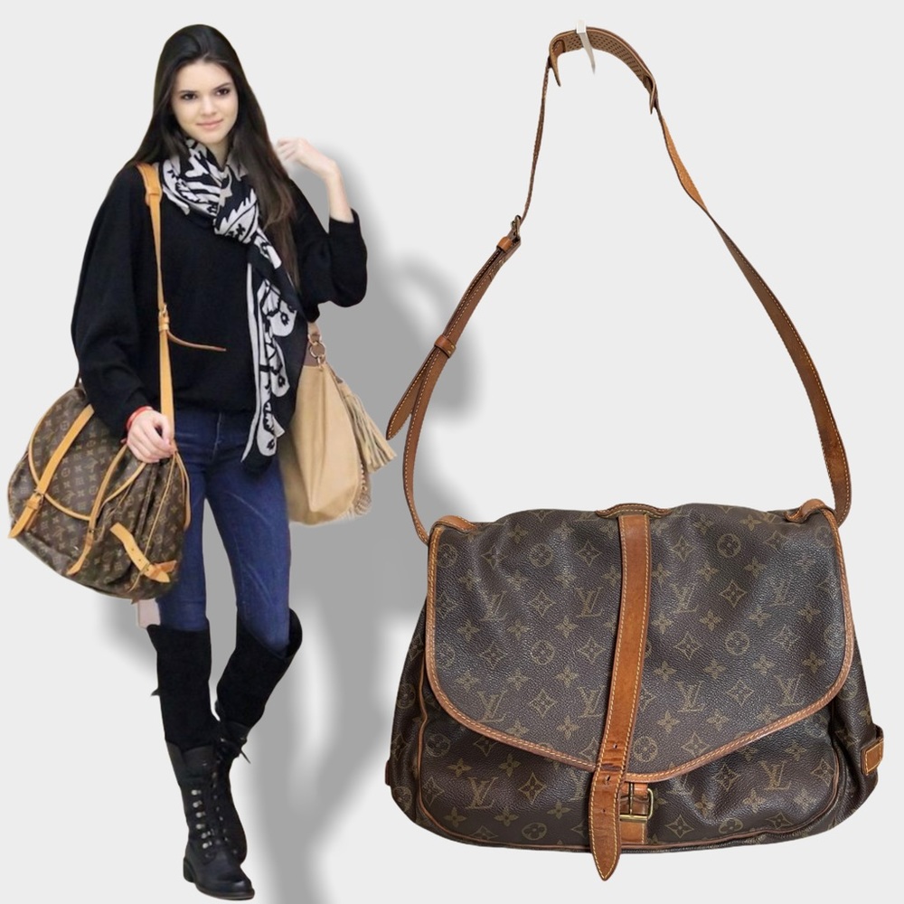 💯Authentic Louis Vuitton Big Saumur Bag